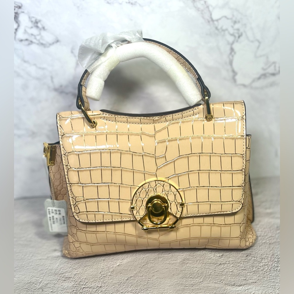 Elegant Medium Soft Crocodile Bag